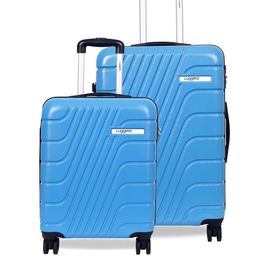 Luggero Set Of 2 Textured Trolley Bag-image-6