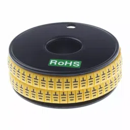 RS PRO Slide On Cable Markers Black on Yellow 3.5-7 mm, 8121206-image-30