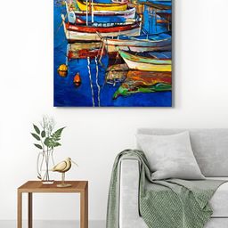 999Store Blue & Red 1 Piece Canvas Other Wall Paintings-image-74