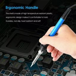 Fadman Round Tip Soldering Iron Kit 60 W With Solder Wire, Soldering Paste Flux, 60 W (Round Tip) image 4