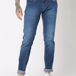 SPYKAR Men Skinny Fit Low-Rise Stretchable Jeans-picture-10