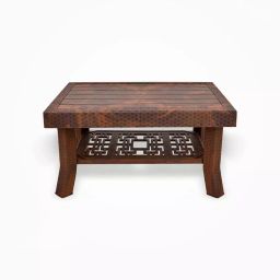Maharaja Polo Plastic Coffee Table Teakwood-image-12