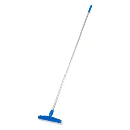Mrinmoyee 35 cm Double Blade Floor Squeegee Wiper with White (Rubber) - IN0529-25