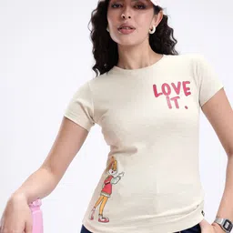 Kook N Keech Looney Tunes Printed T-shirt-image-44