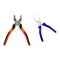 Sky Blue SBE_PLIER_COMBOS_COMBO_590 7.8 inch Stainless Steel Lineman Plier (Pack of 2)-image-90