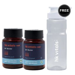 HealthKart HK Vitals DHT Blocker with Biotin 60 Tabs - Pack Of 2-10