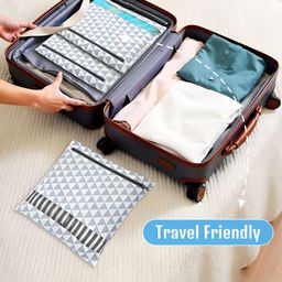Aura Grey Set of 6 Regular Drawer Organiser Organisers image 5