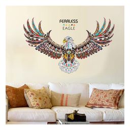 Oren Empower Decorative Self Adhesive Vinyl Resuable Birds Wall Stickers - Multicolour-19