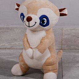 Dukiekooky Kids Grey & White Meerkat Soft Toy- Hight 30 CM-picture-26