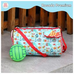 Rosada Underwater Kids Duffle Bag | Multipurpose Swimming, Gym, Sports, Outing and Travel Bag for Kids Boys and Girls | Lightweight Shoulder Strap Washable and Spacious with Toy Hanging-image-81
