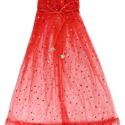 Aye Candy Star Embellished Cape - Red-image-27