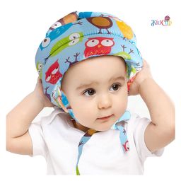 Kidcup Adjustable Cushioned Baby Safety Helmet (Print & Color May Vary)-image-3