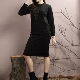 Athena Women Colourblocked Sweatshirt-image-95