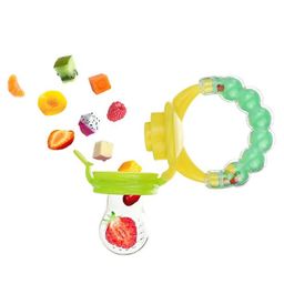 Little Hunk Fruit Pacifier Food Nibbler with Rattle Handle - Multicolour image 4