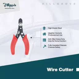 Hillgrove 5-in-1 Multipurpose Neon Bulb Combination Screwdriver Tool Kit, 8 Pcs Double Open Wrench & Wire Cutter Combo, HGCM307M1 image 3