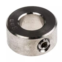 RS PRO Shaft Collar One Piece Set Screw, Bore 8mm, OD 16mm, W 8mm, Stainless Steel Model No 1223450 (Bag of 2 Piece)-image-61