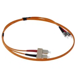 RS PRO Fibre Optic Cable OM1 Multi Mode OM1 62.5/125 μm Orange 1 m, 5357446-49