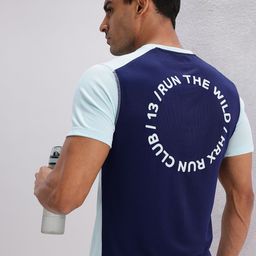 HRX by Hrithik Roshan Rapid-dry Typography Printed Running T-shirt-image-92