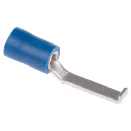 RS PRO Crimp Blade Terminal Hooked Insulated 17.6 mm Blade Length 1.5 mm² to 2.5 mm² Blue, 534727-picture-12