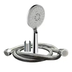 RN 12x26 cm Round Face ABS Silver Handheld Hand Shower Set, RNHS692530-picture-42