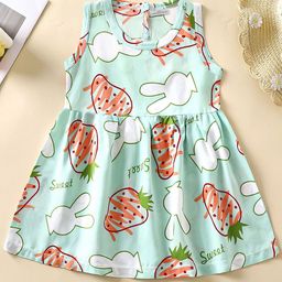 FOREVER FRIDAY Girls Conversational Print A-Line Dress-image-51