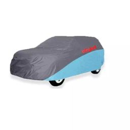 Elegant Grey & Blue Water Resistant Car Body Cover for Honda Jazz 2015-2017-image-39