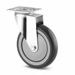 Tente Swivel Castor Wheel, 80 Kg Capacity, 125 mm Wheel, 1670 PJP 125/32 P50-image-83
