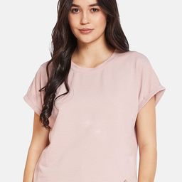 METTLE Women Round Neck Solid T-shirt-picture-26