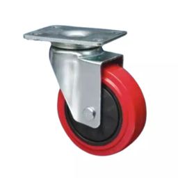 AS Medisteel ASM-1150 PU & Stainless Steel Caster Wheel 127 mm (5 Inch)-image-36