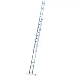 YOUNGMAN 18x2 Step Aluminium Wall Support Extension Ladder 8335 mm Max Standing Height, 8177-image-76