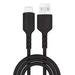 Portronics Konnect Core Type-C Cable 1 m Length Black, POR 656-27