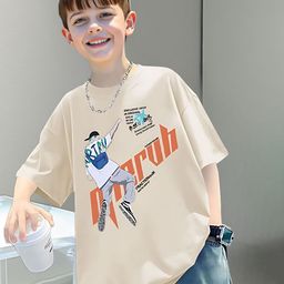 FOREVER FRIDAY Boys Oversized Printed T-shirt-picture-5