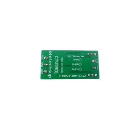 0-10V to 4-20mA Voltage to Current Converter Current Transmitter Module High-Accuracy Current Transmitter With DIN Rail Mounting And Low Power Consumption For Industrial Automation - RS66270-10V to 4-20mA Voltage to Current Converter Current Transmitter Module High-Accuracy Current Transmitter With DIN Rail Mounting And Low Power Consumption For Industrial Automation - RS6627 image 2