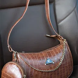 ROYAL CHAALS PU Sling Bag with Tasselled-52