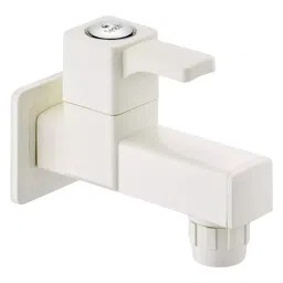 Sparsh Pearl Bib Cock with Flange Ludo Series PTMT Ivory Glossy Finish, LD-1261-picture-48
