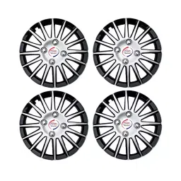 Auto Pearl Premium 33.02 cm (13 Inch) (Set of 4 Pcs) Press Type Hubcap Wheel Cover Replacements for Zen Estilo-picture-0