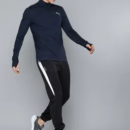 Puma Run Favorite 1/4 Zip High Neck dryCELL T-shirt-image-19