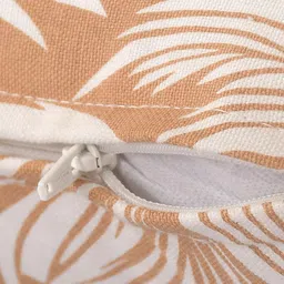 SASHAA WORLD Cream & Brown Square Cushion Covers-57