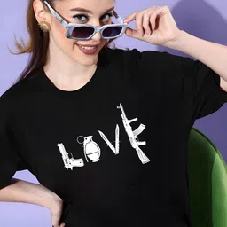 Moda Rapido Women Drop-Shoulder Sleeves T-shirt-picture-13