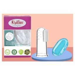 Kritiu Silicone Figure Brush With Case - Blue-image-29