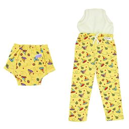 Potty Training Pants & Pajamas for Toddlers, Boys and Girls. 100% Cotton. (Size 4, Fits 4  5 years) - Sailing Hearts-25