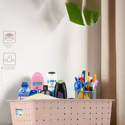 Kuber Industries Beige Set of 4 Regular Multi-Utility Organisers image 5