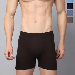 VIMAL JONNEY Cotton Pack Of 5 Assorted Trunks-JONNEY__BLUE__B__05-picture-18