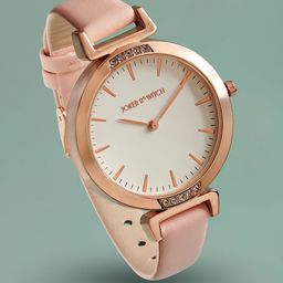 JOKER & WITCH Women Dial & Leather Bracelet Style Straps Analogue Watch AMWW1017-image-84