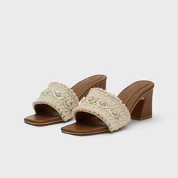 20Dresses Women Embellished PU Regular Party Block Mules-12