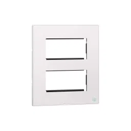 Legrand Anti-Bacterial Cover Plate with Support Frame Myrius Classic White 2*4 Module, 6793 49 (Pack of 5)-picture-15