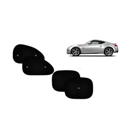 Auto Pearl Black Window Sunshade Curtains for 370z-48