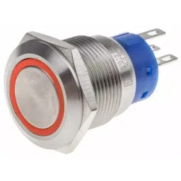 RS PRO Push Button Switch Momentary Panel Mount 19.2 mm Cutout, 1115775-picture-44