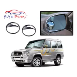 Auto Pearl Manual Exterior Rear View Mirror for Tata Sumo (Pack of 2 Pcs)-6