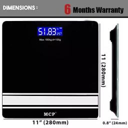 MCP Moonlight Electronics LCD Weighing Machine BLWH01 image 2